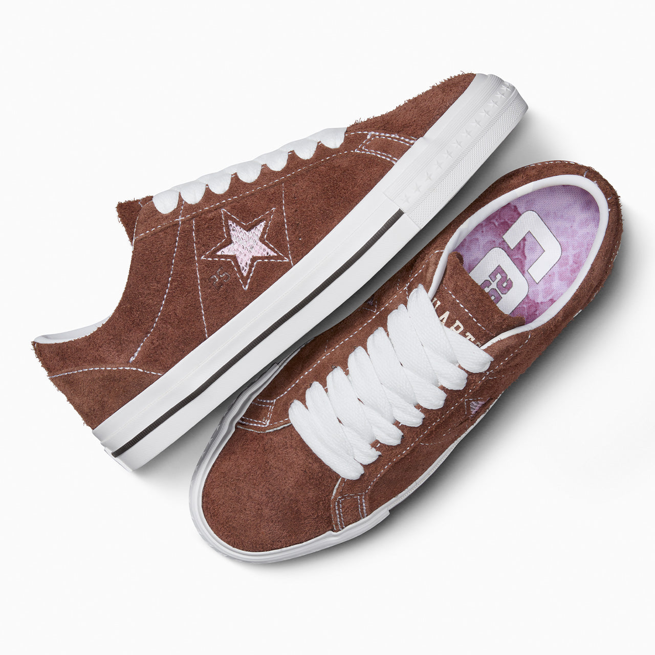 Quartersnacks For Converse One Star Pro — Brown