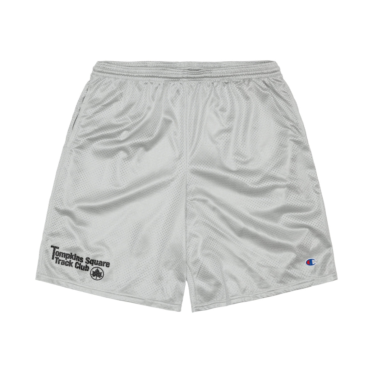 Track Club Shorts - Silver Mesh – Quartersnacks
