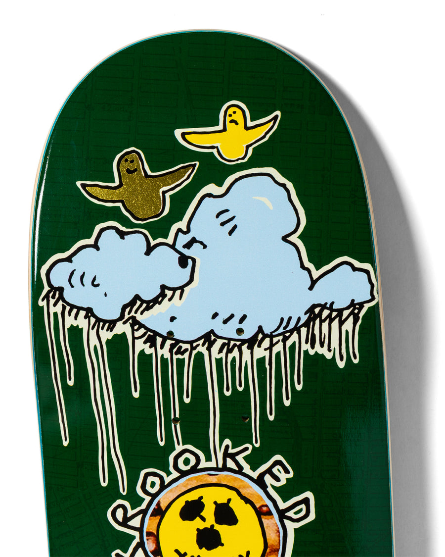 Krooked x Quartersnacks Get High Deck — 8.25