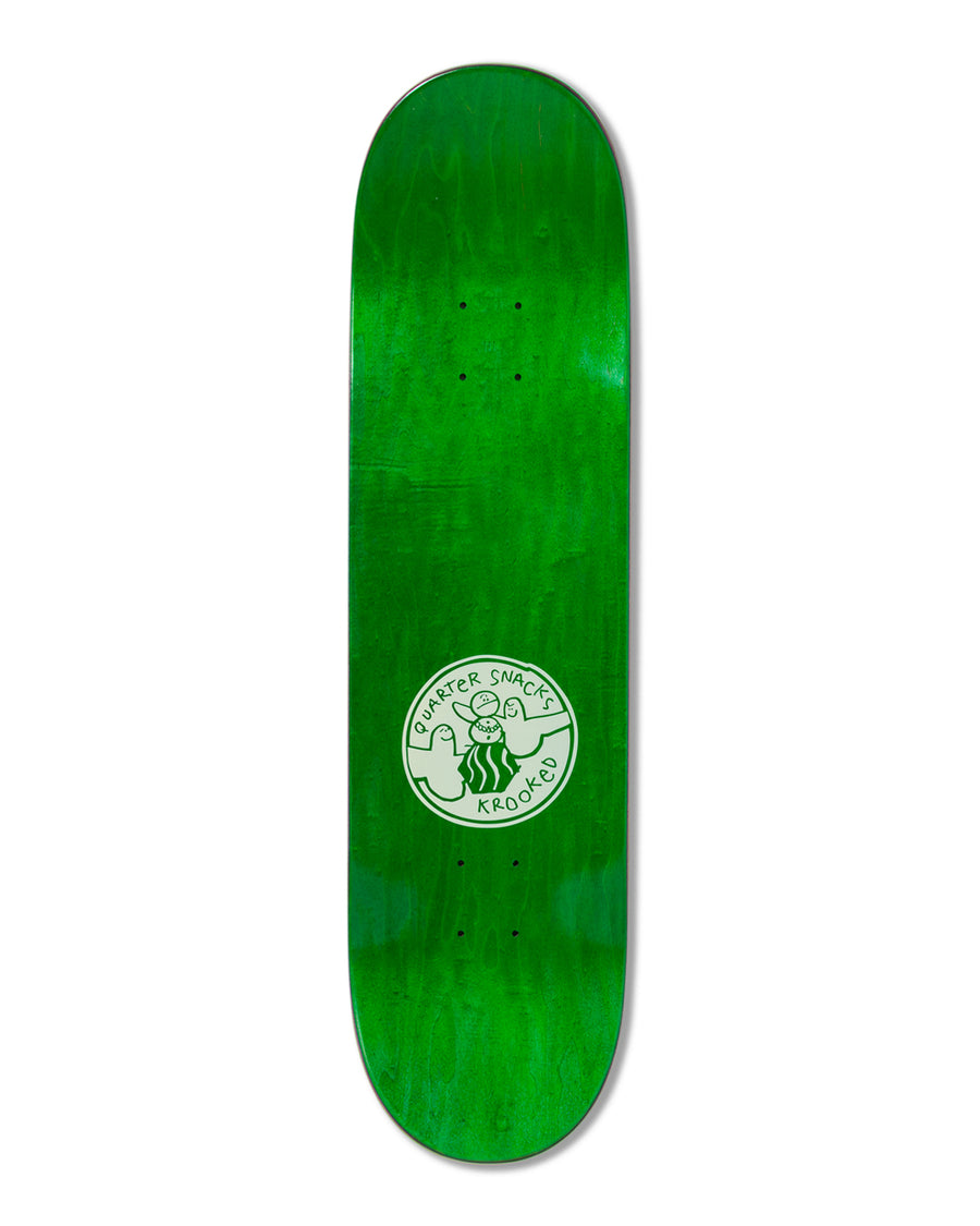 Krooked x Quartersnacks Get High Deck — 8.25