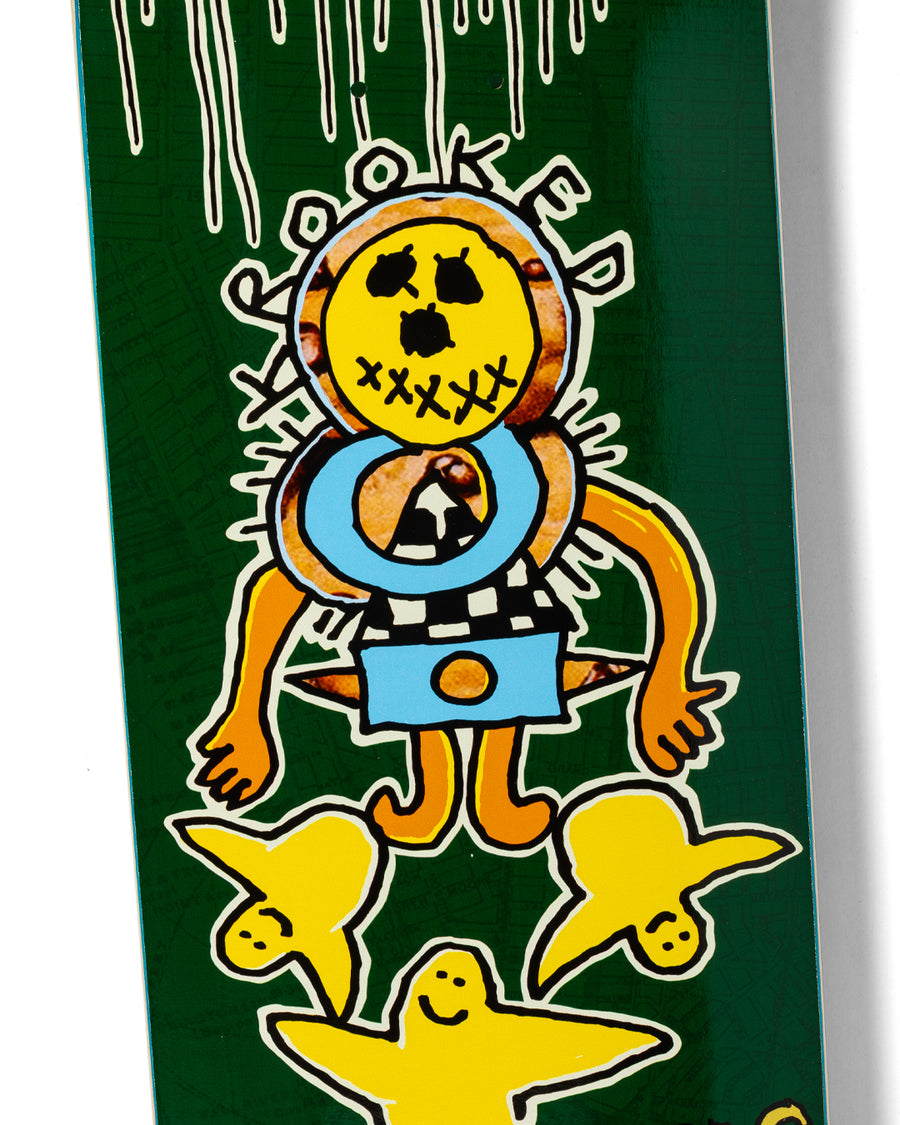 Krooked x Quartersnacks Get High Deck — 8.25
