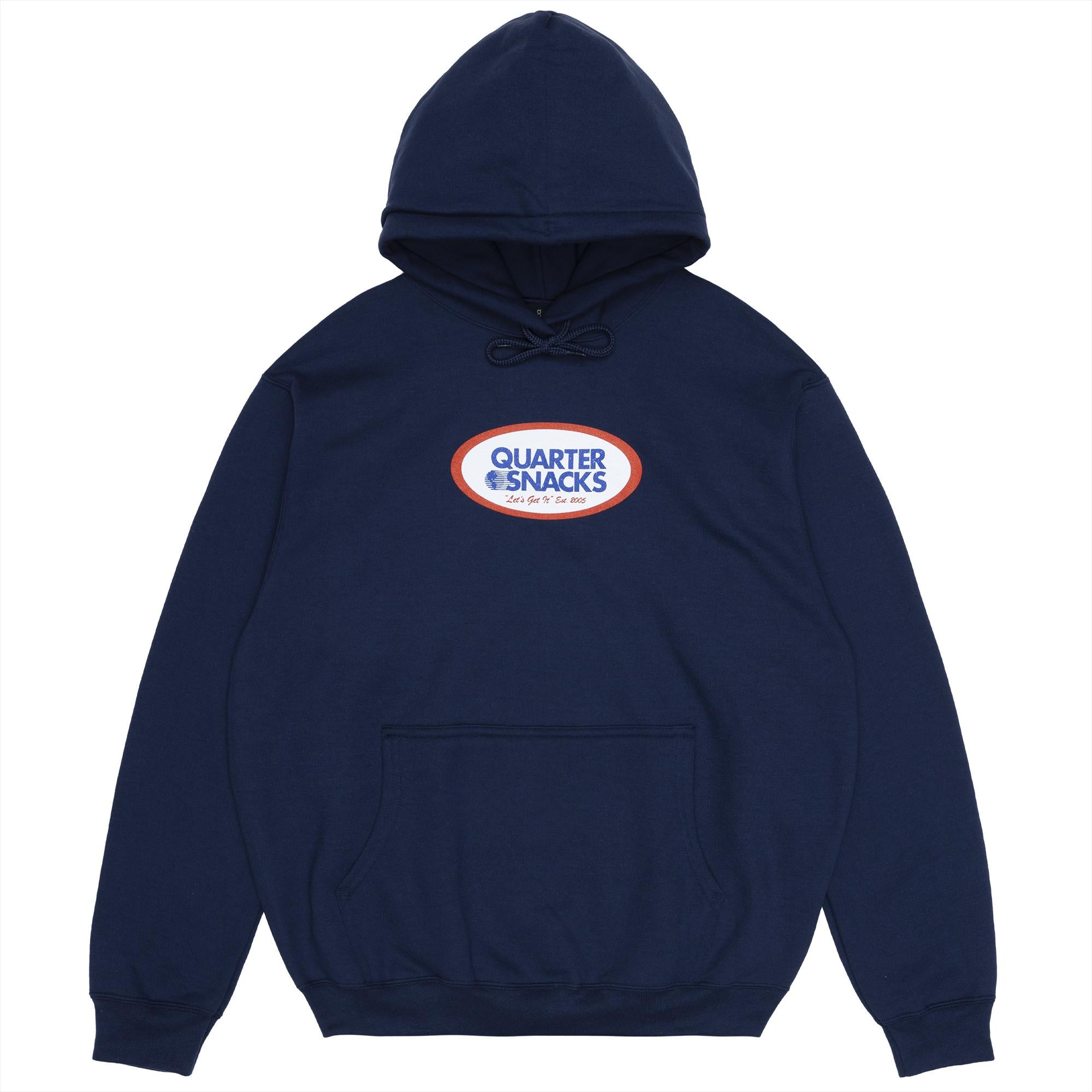 Oval Hoody — Navy – Quartersnacks