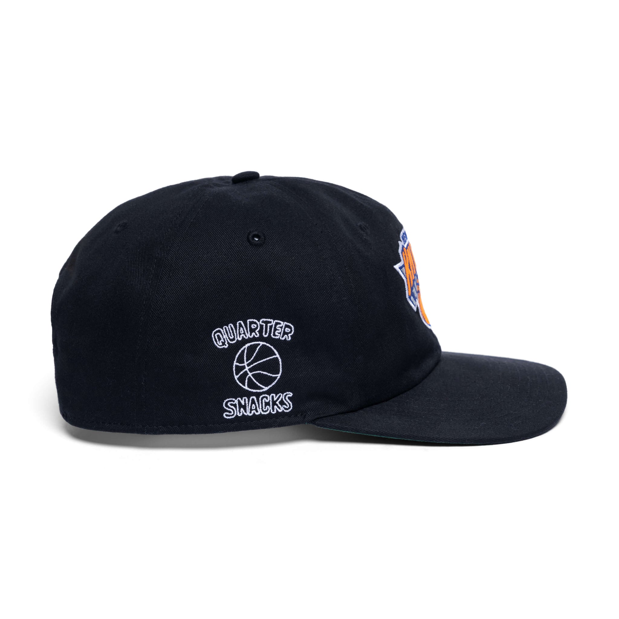 51ck キャップ Quartersnacks x NY Knicks x 47 Brand Cap - Black