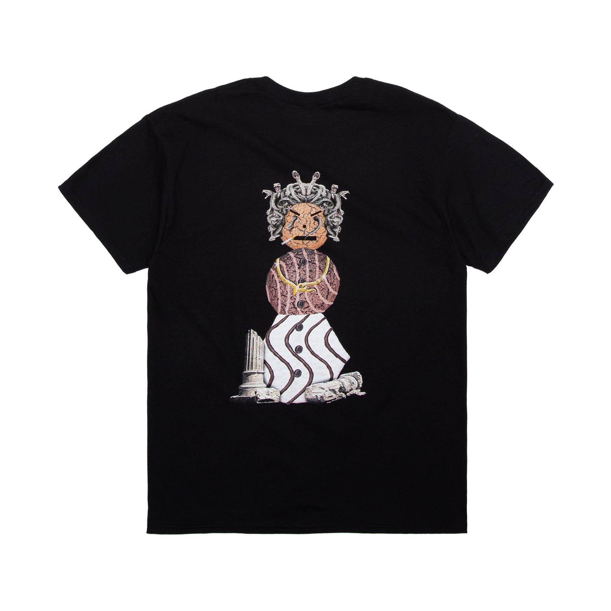 Medusa Snackman Tee — Black