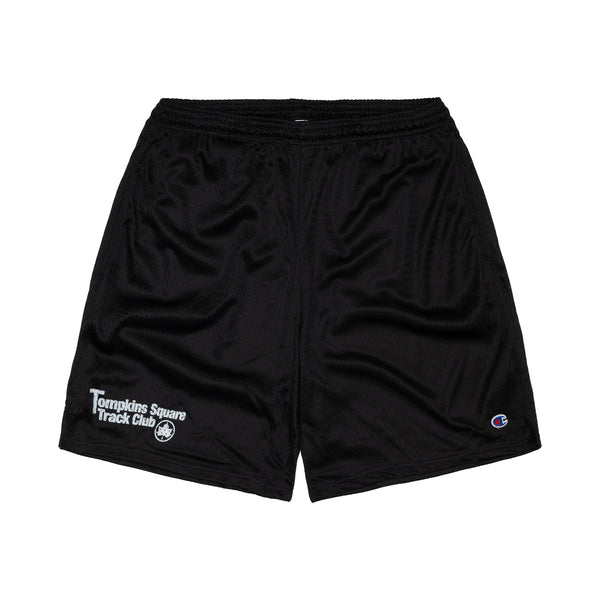 Track Club Shorts - Black Mesh – Quartersnacks
