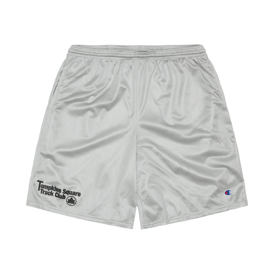 Track Club Shorts - Silver Mesh