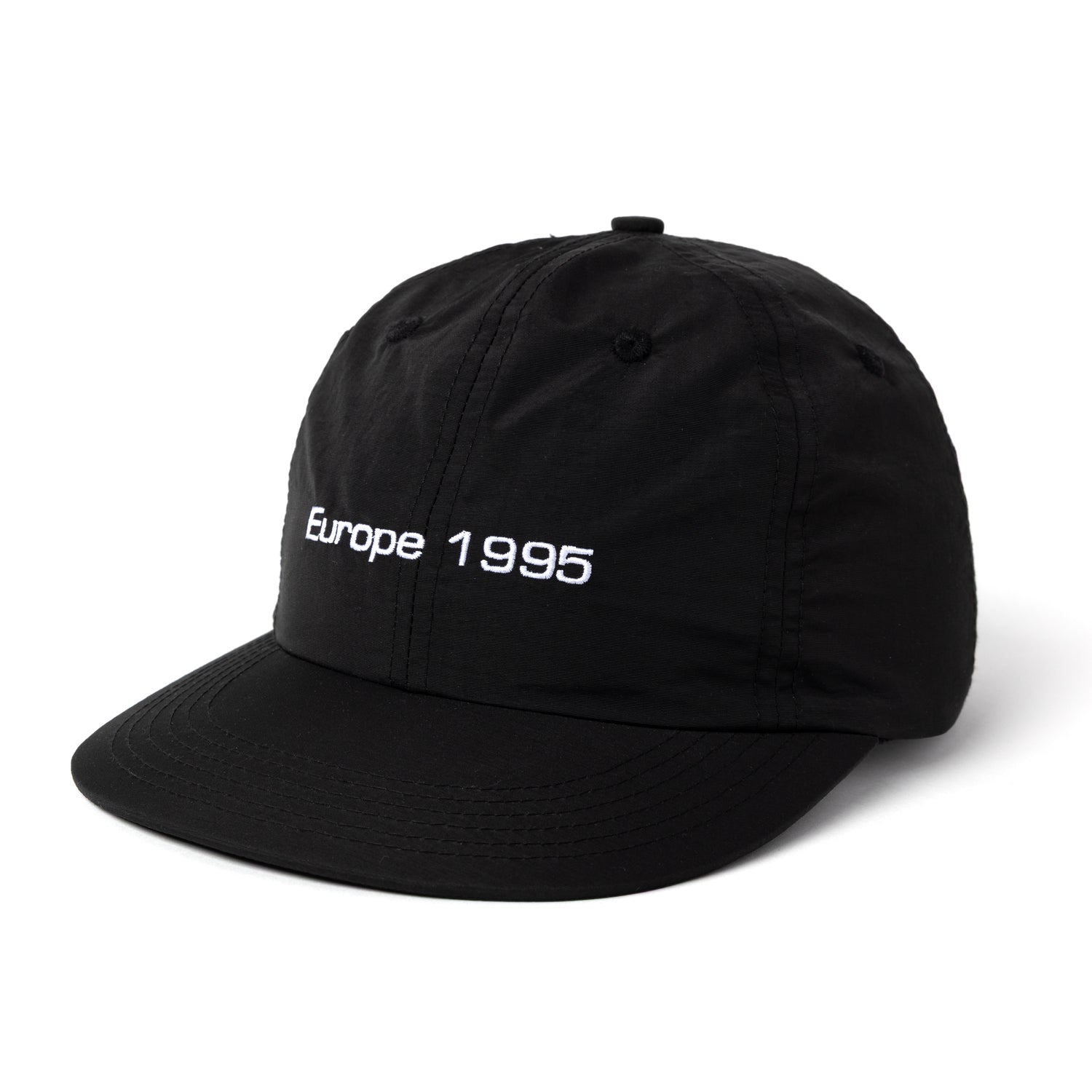 QUARTER SNACKS Europe 1995 cap キャップ Europe 1995 Cap - Black Nylon – Quartersnacks