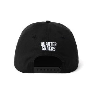 Track Club Cap - Black Cotton Ripstop