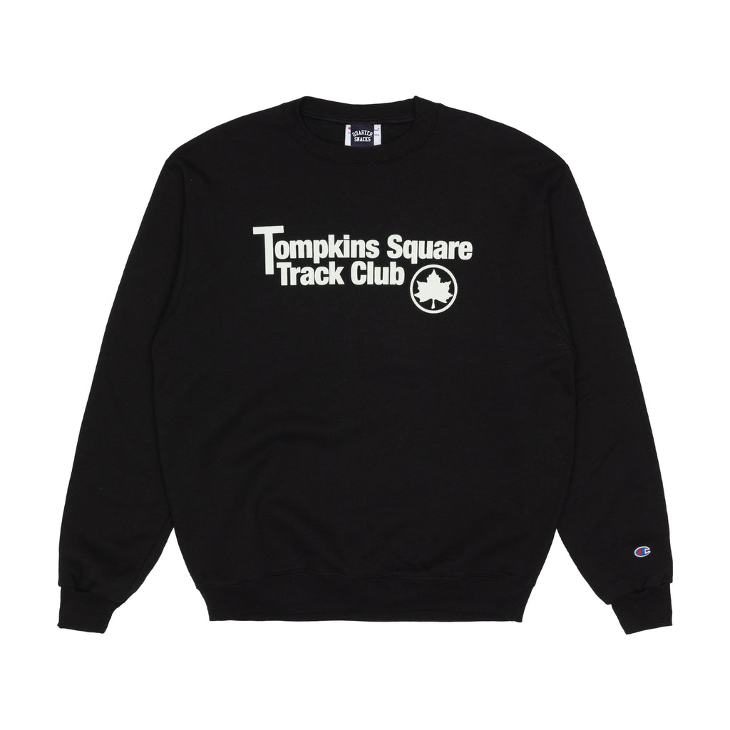 Track Club Crewneck - Black