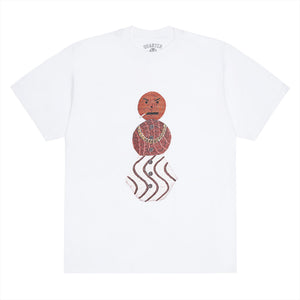 Big Snackman Tee - White – Quartersnacks