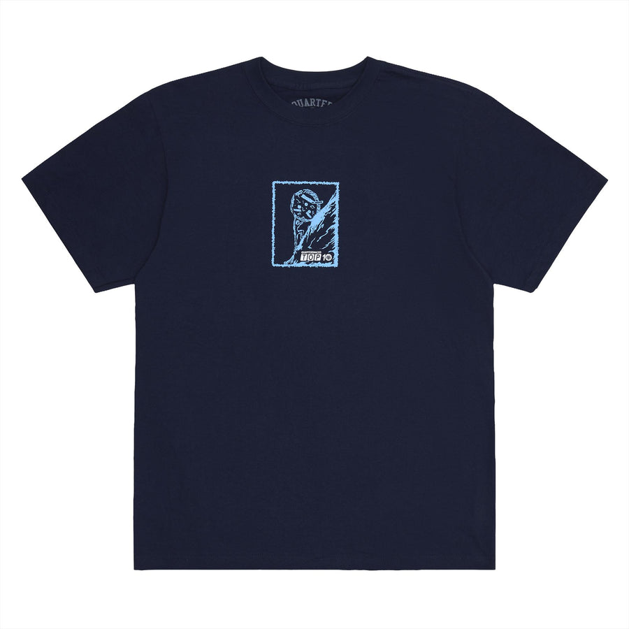Boulder Tee - Navy – Quartersnacks